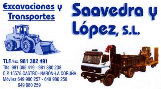 Excavaciones Saavedra y Lopez SL